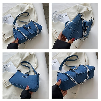 Denim Woman's Handbag