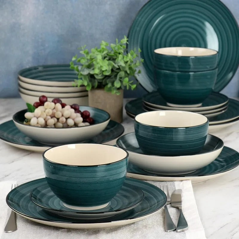 Lustre & Co. 24-Piece Tableware Set