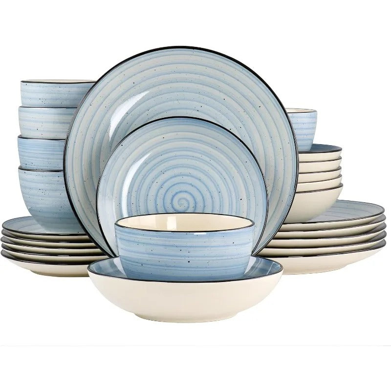 Lustre & Co. 24-Piece Tableware Set