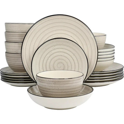 Lustre & Co. 24-Piece Tableware Set