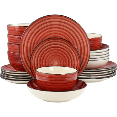 Lustre & Co. 24-Piece Tableware Set