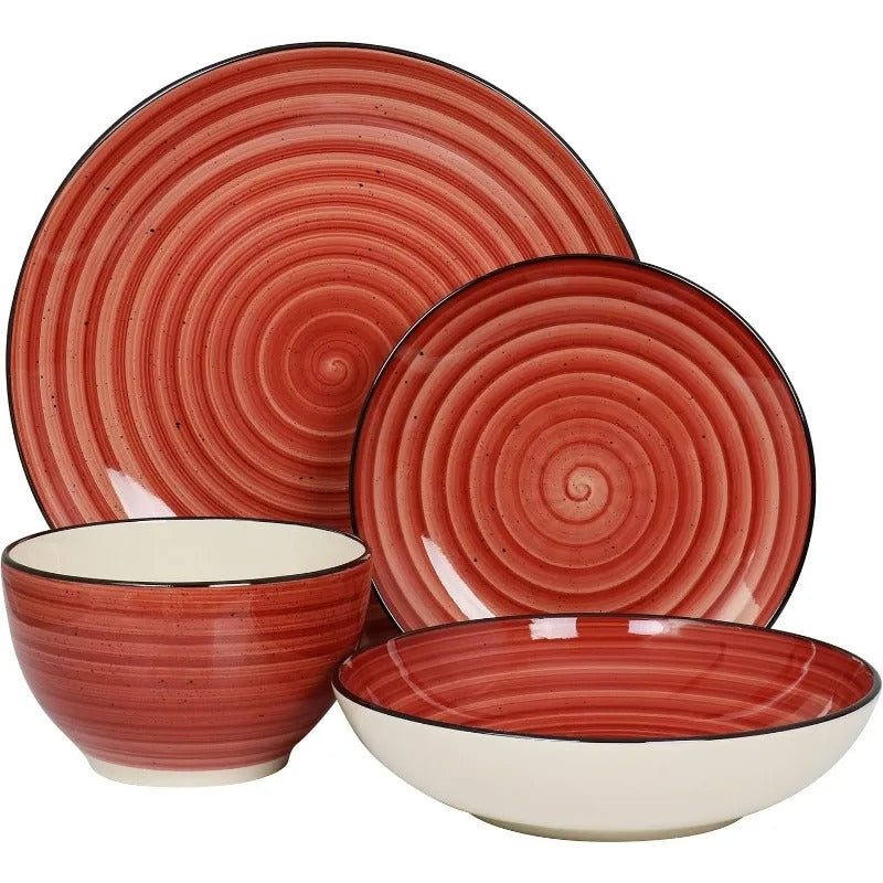 Lustre & Co. 24-Piece Tableware Set