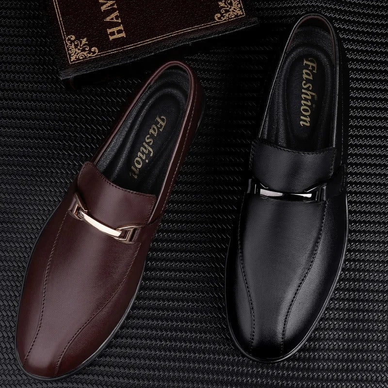 FiorPiedra Genuine Leather Dress Shoes