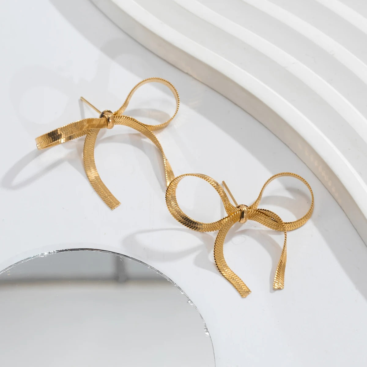 PerlaRicordi Bow Earrings