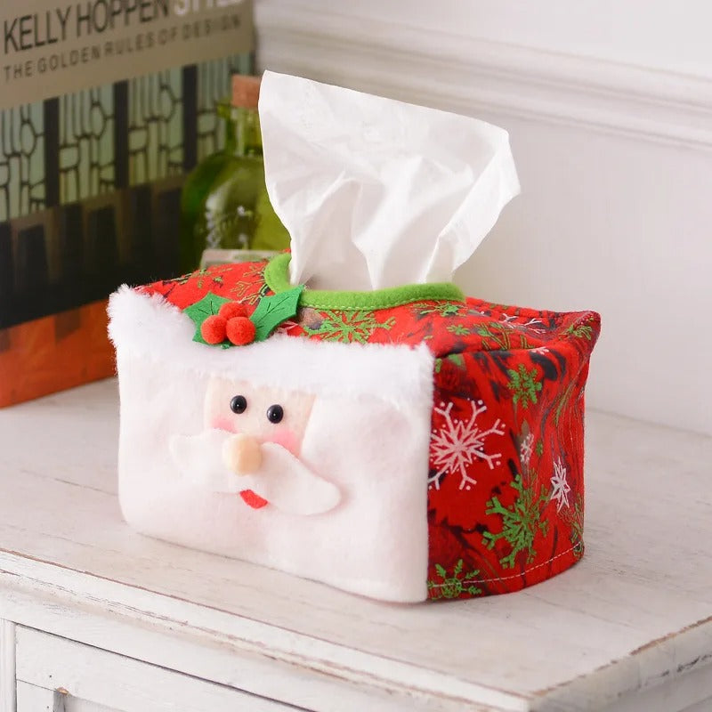 Lustre & Bloom Christmas Tissue Box