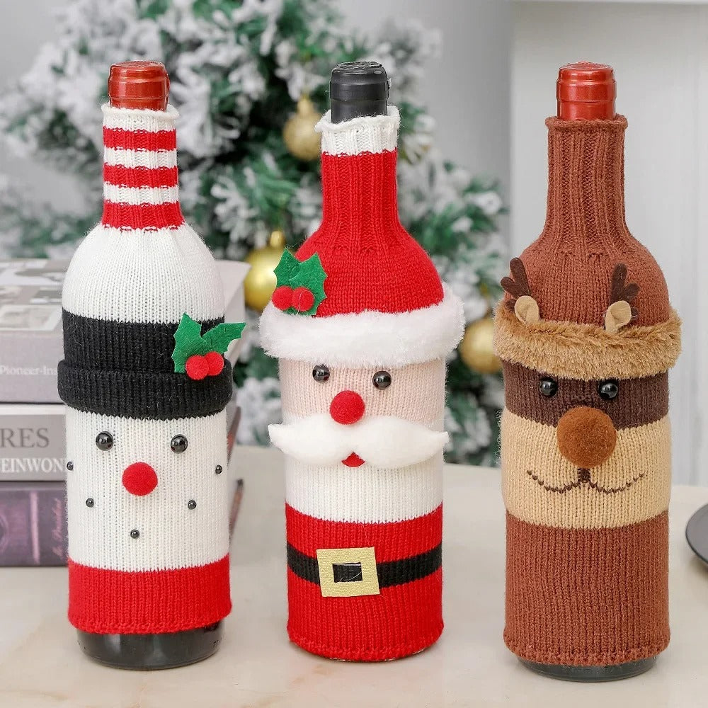 Cheers & Covers Christmas Bottle Covers