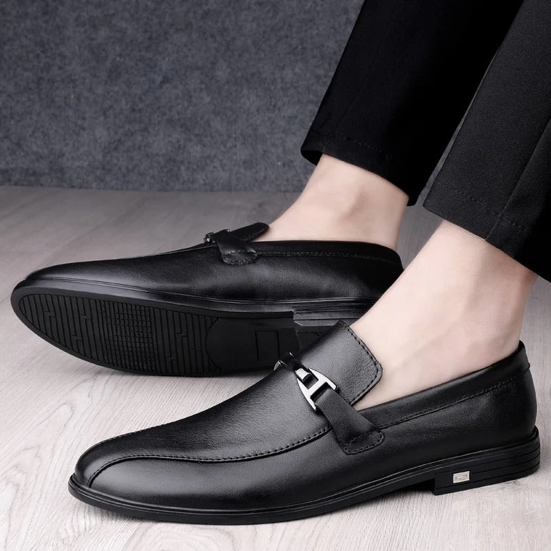 FiorPiedra Genuine Leather Dress Shoes