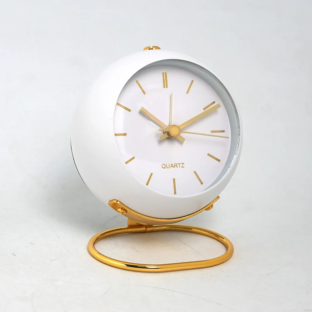 GoldGlint Minimalist Clock