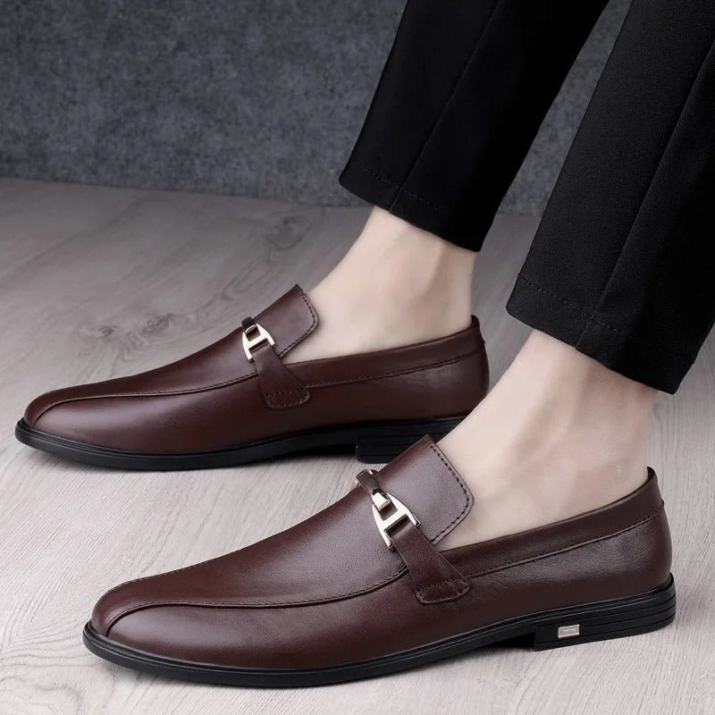 FiorPiedra Genuine Leather Dress Shoes