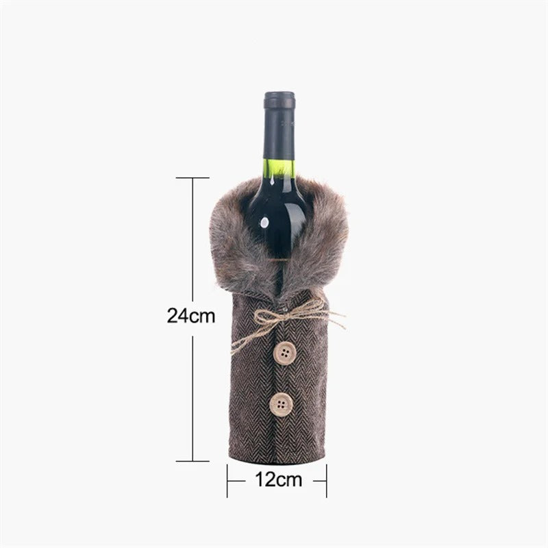 Wine Bottle Christmas Holders