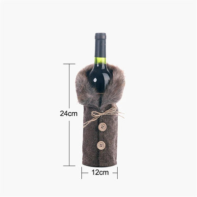 Wine Bottle Christmas Holders