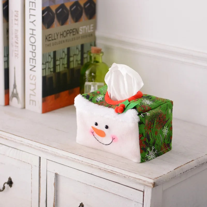 Lustre & Bloom Christmas Tissue Box